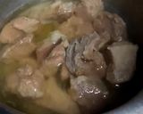 A picture of step 1 of Peri lemon karahi.