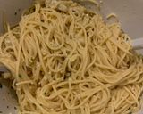A picture of step 6 of Spaghetti with Lemon Pesto.