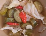 Foto langkah ke 4 dari resep Sayur Asem Timun Kol.
