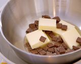 A picture of step 2 of Easy Chocolate Cake, moist and light-textured.