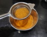 A picture of step 4 of Aloo Bhujiya.