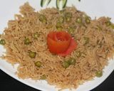 A picture of step 4 of Masla matar pulao.