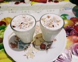 A picture of step 3 of Yummy tasty dry fruit milkybar shake.
