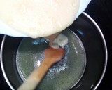 Foto del paso 5 de la receta: Tronco helado de limón y queso cubierto de merengue caramelizado