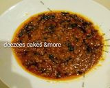 A picture of step 1 of Ugu stew.