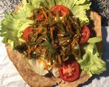 Foto del paso 3 de la receta: Wraps vegetarianos 🌯