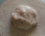 A picture of step 4 of Strawberry PuranPoli.
