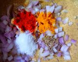 A picture of step 2 of Sattu Dosa.