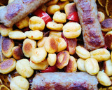 Sütőben sült krumplinudli recept fázis 5 fotója