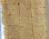 A picture of step 15 of Mysore Pak.