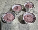 Foto langkah ke 5 dari resep Bolu Kukus Ubi Ungu (No Mixer).