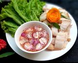 Hình bước làm 1 của món Bữa cơm nhà có món tôm càng xanh
