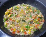 A picture of step 6 of Jowar Veg. Khichdi.