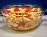 A picture of step 2 of Fruit chaat.