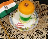 A picture of step 5 of Tricolour pudding 🍮🍮 🇮🇳🇮🇳🇮🇳🇮🇳.