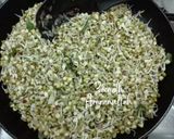 A picture of step 5 of Ghee Sauteed Moong Sprouts.