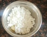 A picture of step 1 of Sabudana Khichdi.