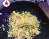 A picture of step 2 of Vermicelli Upma.