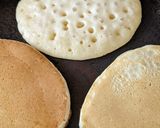 A picture of step 5 of Eggless pancakes.