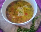 A picture of step 4 of Tur daal.