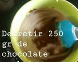 Foto del paso 2 de la receta: Brownie🖤