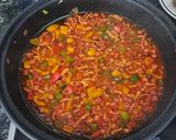 Foto del paso 4 de la receta: Garbanzos fritos...!!!Con Pimientos, jamón, Bacon y huevo 🍳