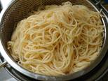 Cheese baked bolognese spaghetti bước làm 7 hình
