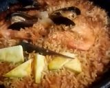 Foto del paso 5 de la receta: 🍅🥕🥘Arroz rojo con mariscos 🦐🦀