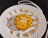 A picture of step 6 of Maja Kalabasa/Squash Pudding.