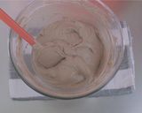 A picture of step 8 of Sachertorte (chocolate cake).
