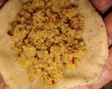 A picture of step 9 of Bedmi Puri and Aloo Sabzi.