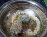 A picture of step 3 of Colocasia OR Arbi Leaves Dhokla (Gujarati Special).