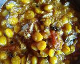 A picture of step 7 of Mudhi Ghanto (Fish head and ChickPea Curry.
