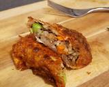 Two ingredients vegan "egg" roll recipe step 4 photo