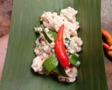 Foto langkah ke 3 dari resep Pepes Tahu Jamur Tiram.