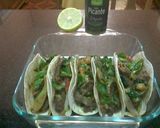 Foto del paso 4 de la receta: Fajitas de carne, vegetales, jalapeño picante, cilantro limón y algunas cositas más 