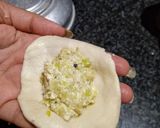 A picture of step 5 of Cheese Momo.