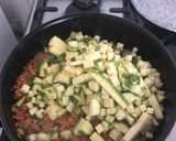 A picture of step 3 of Zucchini with Mexican Sausage.