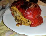 Foto del paso 12 de la receta: Pimientos rellenos al horno con arroz