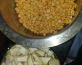 દૂધી ચણા દાળ શાક રેસીપી સ્ટેપ1ફોટો