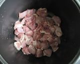 A picture of step 2 of Gochujang Chicken Rice.