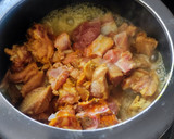 A picture of step 1 of Mutton sukha and mutton curry.