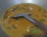 A picture of step 5 of Bisibelabath(Tamilnadu style)variety vegetables,rice,tuvar dal.