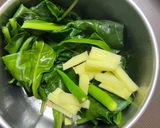 A picture of step 3 of Palak Paratha.
