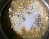 A picture of step 1 of Cheela Sandwich.