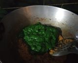 A picture of step 7 of Green Corn Paneer.