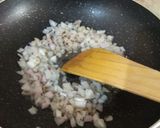 A picture of step 1 of Sev Tamatar Sabji.