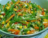Foto langkah ke 4 dari resep Tumis buncis wortel telur with jagung.