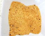 A picture of step 2 of My Chicken & Bacon in parmesan Breadcrumbs on a Bun.