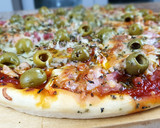 Foto del paso 6 de la receta: Pizza casera de atún y bacon